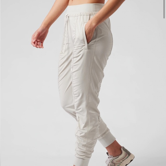 Athleta Pants & Jumpsuits Athleta Attitude Ii Pant In Abalone Grey